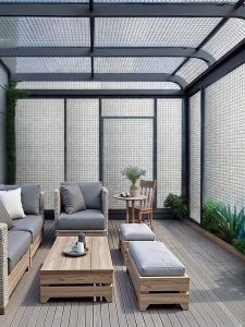 Qianbaihui | Sunlight Blocking Heat Insulation Sun Protection Window Curtain