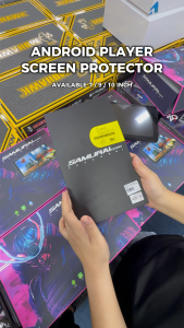 🪞 Car GPS Navigation Tempered Glass Anti Glare Screen Protector For Car Android Player Waterproof 7 / 9 / 10 Inch 2K Screen