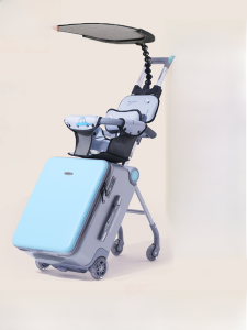 Greengtong Lazy Children Walking Baby Artifact Can Sit and Ride Trolley Case Can Board Machine Travel Case Baby Box