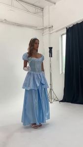 Halloween Role Play Princess Sisi Dress cos Costume Stage Costume Drama Dress