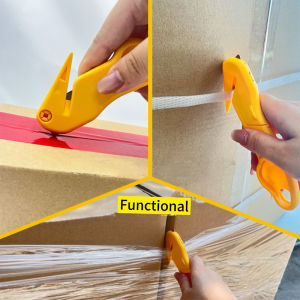 Household portable case opener paper cutter packaging tape cutter multi-functional tool letter opener