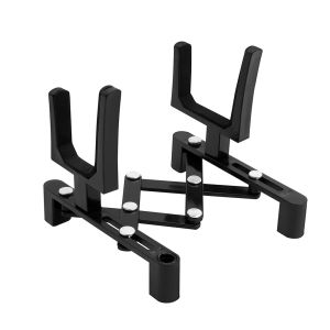 Adjustable Violin Stand Holder Portable Full Size Stringed Instrument Accessories Retractable Foldable Fiddle Bracket Sponge Pad