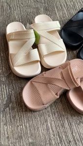 Sandal Wanita Terbaru/Sendal Wedges Jelly Import Alina 2309/Sendal Karet Korea Kekinian