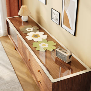 Transparent Soft Glass Table Mat For Furniture