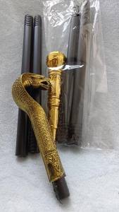 Halloween Carnival Cetros Props Kings Magic Claw Ball Scepter Snake Head Pharaoh