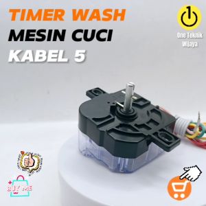Timer Mesin Cuci untuk Pencuci / Wash 5 Kabel Universal ( Sanyo Aqua  Sanken DLL)