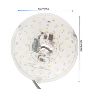Vòng LED Bảng Điều Khiển Vòng Ốp Trần 15/18/24W Thay Thế Mô Đun AC 110V/220V Đèn Tròn Ban Cho Quạt Chiếu Sáng