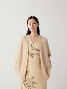 ICICLE | Museum Collaboration Pure Color Spring New Knit Cardigan