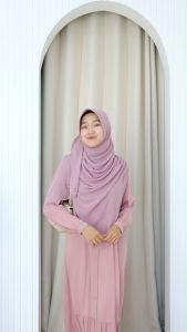 Azmeela Hawa Syari Pashmina Instant Shawl Bahan Crinkle Ironless Anti Kusut