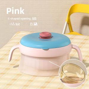 Baby Food Bowl Infant Special Water-Filled Thermal PPSU Self-Feeding 316 Stainless Steel Childrens Tableware Set Leak-Proof Design