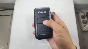 PROMO BELI SHAVER + GRATIS PISAU CUKUR LIPAT SHAVER Alat cukur kemei km-1102 mesin clipper cas