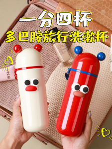 Bộ Dụng Cụ Du Lịch Nha Khoa Cầm Tay Bàn Chải Đánh Răng Cốc Đựng Kem Đánh Răng Giá Đỡ Bàn Chải Nhiều Màu Hoạt Hình Thiết Kế Tiện Ích Phụ Kiện Phòng Tắm