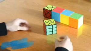 YongJun 3X3 Cube Axis Windmill Fisher Magic Cube Speed Cube Black Sticker YJ 3x3x3 Puzzle Toy For Children Kids Cubo Magico