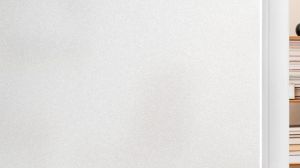 Self-adhesive glass sticker window decal matte white frosted window film privacy anti-ultraviolet for home office bathroom