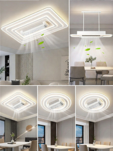Bladeless Quiet Ceiling Fan Light