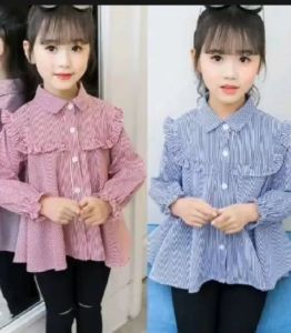 KEMEJA ANAK PEREMPUAN MUAT UNTUK USIA  4-12 TAHUN  TERBARU TERMURAH BISA BAYAR DI TEMPAT