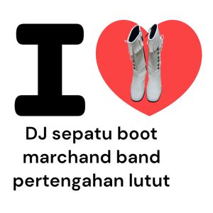 sepatu boot marchand band pertengahan lutut