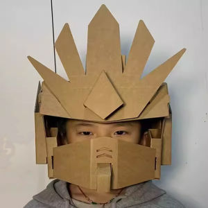 Đồ Chơi Mũ Bảo Hiểm Mô Hình Gundam DIY Thủ Công Cho Trẻ Em Vật Liệu Giấy Dễ Thương Đồ Chơi Có Thể Mang Được Trẻ Em Từ 3-14 Tuổi