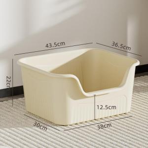 MENGMIAN | Splash Proof Oversized Cat Litter Box Fully Enclosed