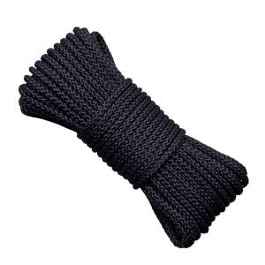 10 mét - Dây Dù dệt mắc na 3mm không lõi chắc chắn dùng làm macrame căng lều cột đồ