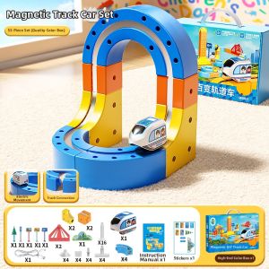 XIDIQI | Intelligent Assembly Magnetic Building Block Track Toys