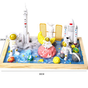 Bộ Đồ Chơi DIY Thủ Công Habe Bear Micro Landscape Military Aviation Series Cho Trẻ Em 3-12 Tuổi Bộ Đồ Chơi Mô Hình