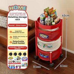 evesigar | Rotatable Multi-layer Snack Storage Rack
