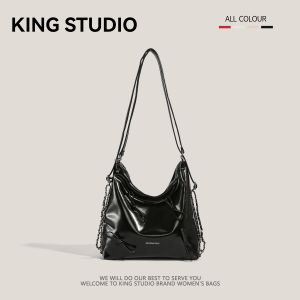 High-End Womens Large Capacity Commuter Tote Bag 2025 New Style Double Shoulder Chain Single Shoulder Travel Backpack