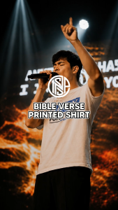 INSPI Bible Verse Tshirt for Men and Women Roundneck Shirt Minimalist Printed Graphic Tops Daily Streetwear Collection