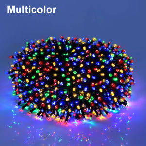 Waterproof Christmas Decoration LED String Lights 24V EU/US Plug Fairy Lights Garland for Outdoor Garden Room Decor