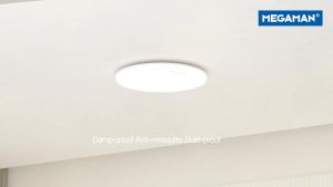 [CHÍNH HÃNG ĐỨC] Đèn LED ốp trần tròn tràn viền MEGAMAN cao cấp – Kín bụi – 18W 24W 36W