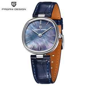 Pagani Design | Pagani Design Brand Womens Watch Top Luxury Sapphire Quartz Womens Watch High-Quality PU Leather MIYOTA GL22 Watches for Women