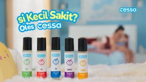 Cessa Essential Oil / Aromaterapi Bayi dan Anak - Pereda Batuk | Penurun Demam Obat Batuk Pilek Bayi dan Anak Essential Oil Cough and Flu Baby And Kids | BPOM