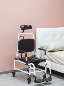 Reclining Multi Purpose Chair Shower Chair Commode Chair and Indoor Wheelchair
