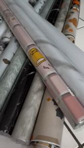 MW Sticker Dapur Anti Minyak Anti Panas & Wallpaper Dinding Waterproff