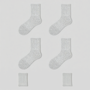 Breathable Pure Cotton Antibacterial Mens Sport Ankle Socks