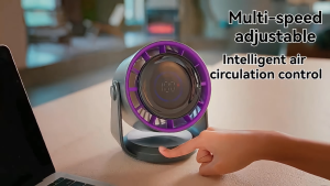 Portable Air Circulation Electric Fan /100 Gear High speed brushless Fan/Wall-Mounted Table Desktop Rechargeable Fan