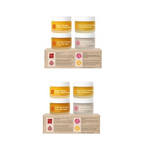 Bộ Chăm Sóc Da Mặt Dưỡng Ẩm Sâu Và Săn Chắc Dành Cho Da Khô - Bộ Dưỡng Ẩm Tẩy Tế Bào Chết Nhẹ Nhàng Với Kem Tái Tạo Đa Tác Dụng Phục Hồi Ban Đêm