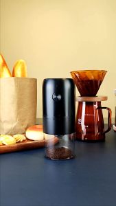 🔥🔥🔥Electric Coffee Bean Grinder USB Type-C Charging Portable Mini Coffee Bean Mill Grinder Espresso Spice Grinder for Drip Coffee