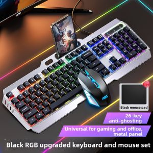 AOC | Mechanical Feel Gaming Keyboard and Metal Mouse Set
