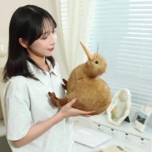 20/30CM Cute Lifelike Kiwi Bird Plush Toy Soft Pillow New Zealand Stuffed Plush Animals Kids Toy Gift for Children Birthday Gift