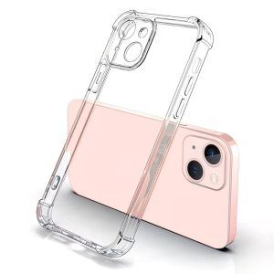 Shockproof Transparent Case Clear Reinforced Corners Bumper Cover For iPhone 18 17 Air 16 15 14 Plus 13 12 Mini 11 Pro XS Max XR