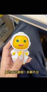 Gantungan Kunci Lucu Nailong Dino Kuning Berubah Wajah Mainan Dekompresi【3 perubahan ekspresi】