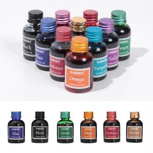 10 Colors 30ML Colorful Fountain Pen Ink Refilling Inks Universal Refill Ink Stationery Brand New Product School Supplies School