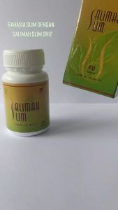 Salimah Slim Cepat Turun Berat Herbal Herbal - Kapsul Pemangkas Lemak Alami 60 Kapsul BPOM Obat Diet Alami