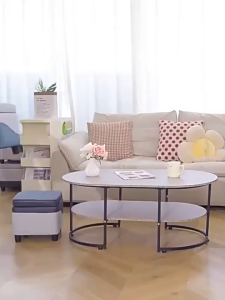 Turtle Sofa Stool Shoe Changing Stool Storage Stool Tech Fabric & Sponge Material Indoor Use
