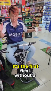 MOBOT SG OFFICIAL | FLEXI Auto 3 Wheels Mobility Scooter | Intelligent Braking | LTA Compliant