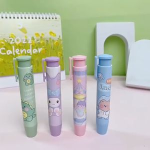 Creative Retractable Eraser Press Eraser Practical Typo Change Pencil Eraser