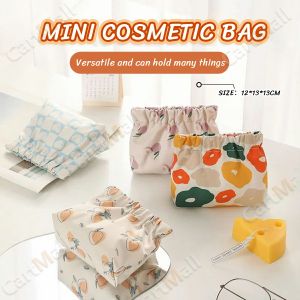 Fashion Printed Lipstick Bag Storage Bag Keys Coins Makeup Bag Small Bag Carry-On Bag