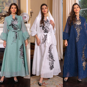 Abayas For Women Dubai Luxury Ramadan Muslim Fashion Dress Caftan Marocain Wedding Party Occasions Long Dresses Djellaba Femme